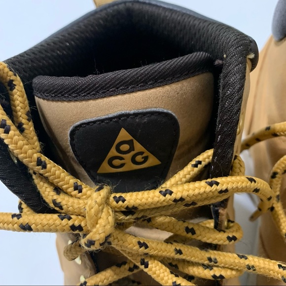 Nike Manoa ACG Leather Haystack Shoes Boots 454350-700 Men’s Size 7 Tan Leather - Picture 8 of 12